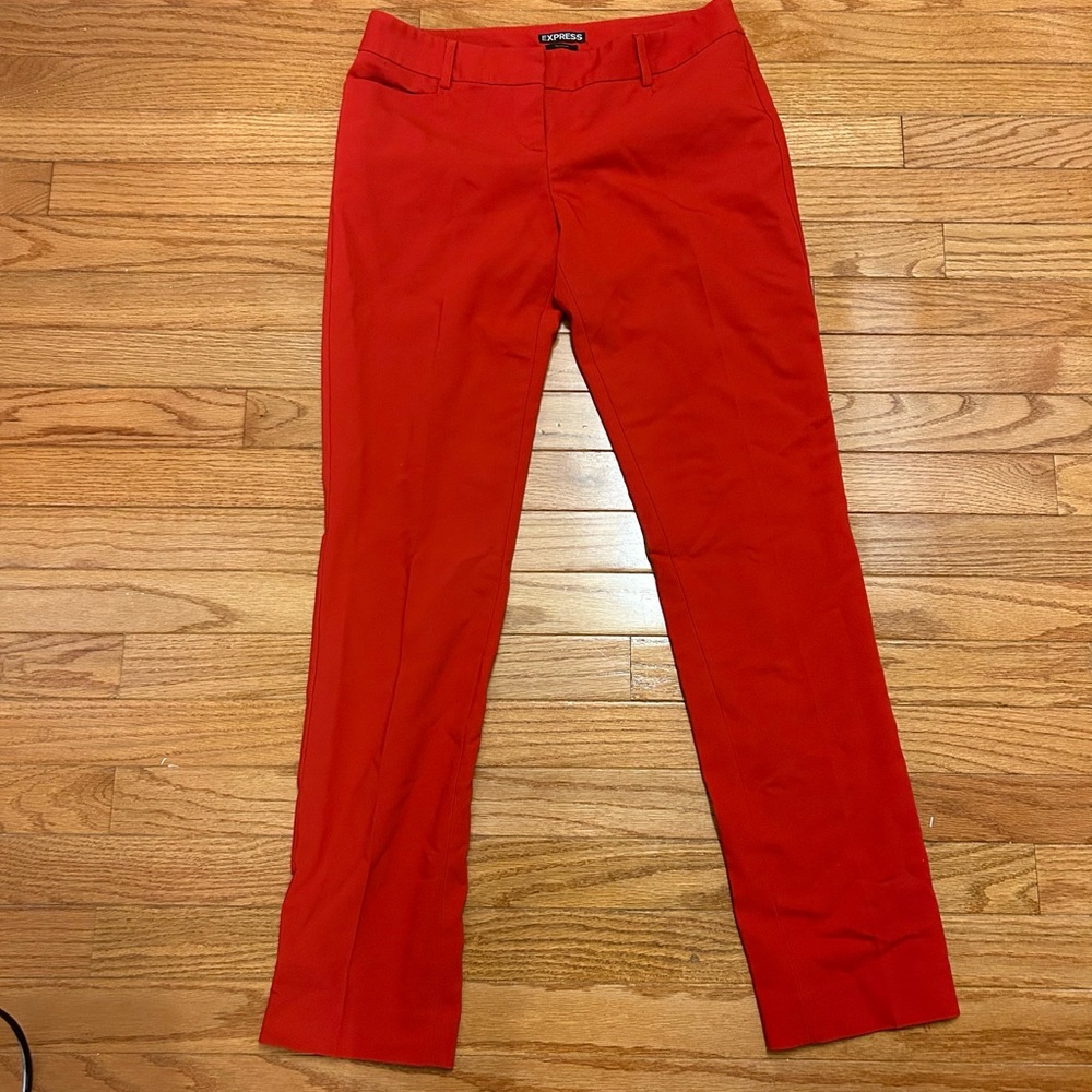 Express Columnist Pant/ Red/ Size 2 - image 3